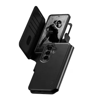 PanzerGlass CARE 2-in-1 portemonneehoes met Qi voor Samsung Galaxy S26, transparante hoes