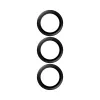 Camerabescherming PanzerGlass Hoops Ceramic II voor Samsung Galaxy S26 / S26+, gehard glas, siliconen, transparant