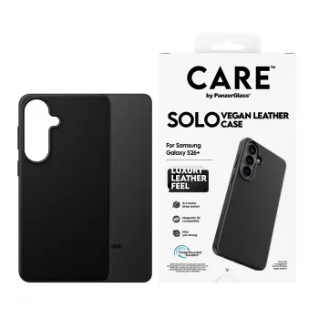 Beschermhoes PanzerGlass CARE Solo Case voor Samsung Galaxy S26+ – zwart, compatibel met Galaxy S26+