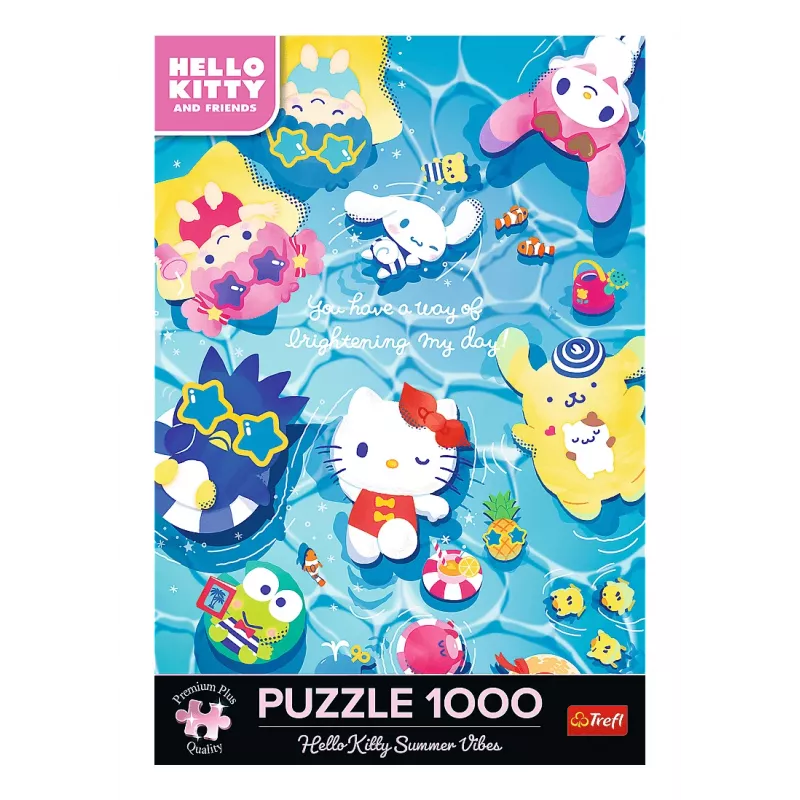 Puzzel TREFL Hello Kitty Summer Relaxation — 1000 stukjes (model 12067)