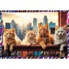 Puzzel TREFL Funny — 4 x 250 stukjes, themaset voor kinderen