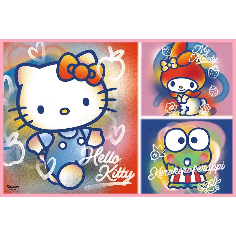 Trefl Puzzel 2x200 stukjes, Hello Kitty en vrienden (13336)