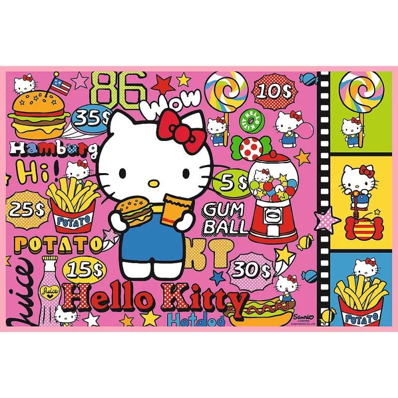 Trefl Puzzel 2x200 stukjes, Hello Kitty en vrienden (13336)