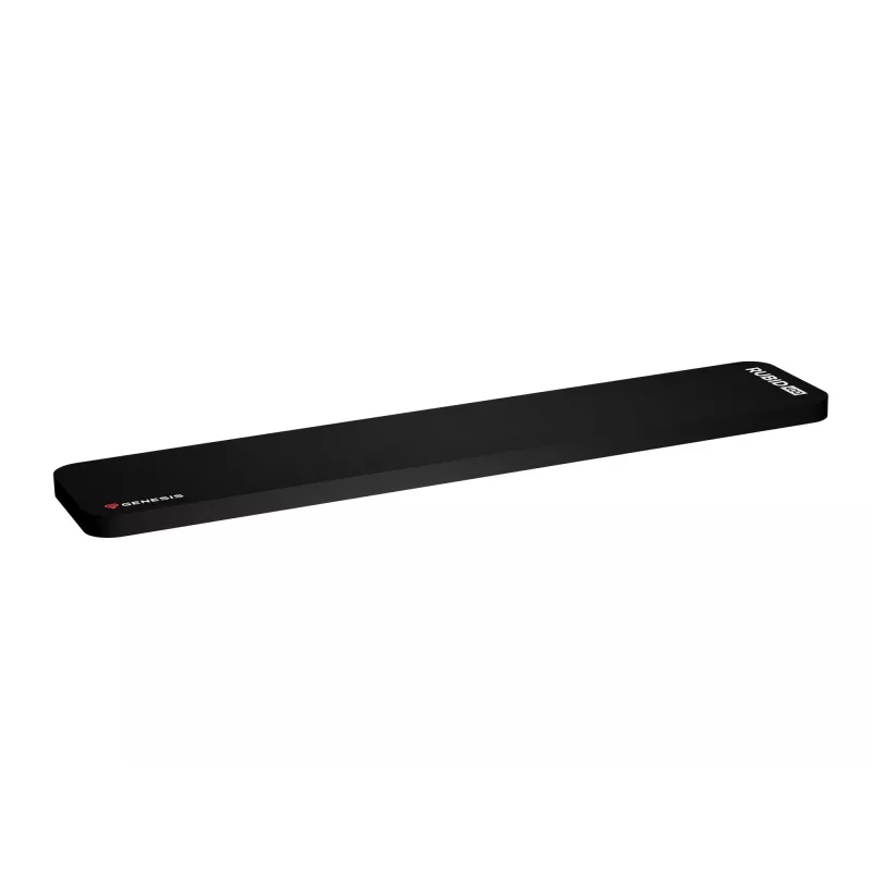 GENESIS Rubid 400 polssteun stof, rubber zwart