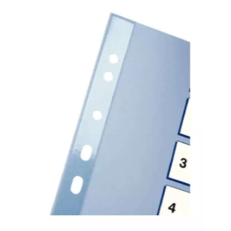 Esselte index 1-31 PP A4 wit, numeriek register, polypropyleen (PP), blauw, wit, staand, A4, 0,12 mm