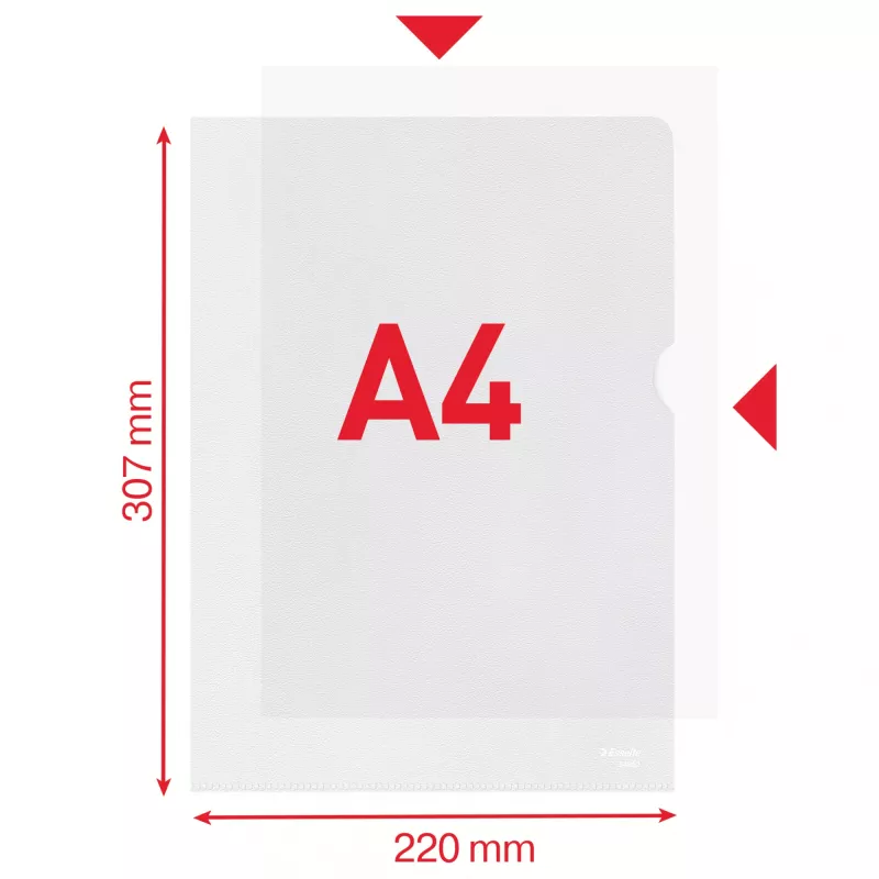 Esselte Essential ordner A4, 30% pre-consumer gerecycled kunststof