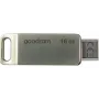 Goodram ODA3 USB-flashdrive 16 GB USB Type-A / USB Type-C 3.2 Gen 1 (3.1 Gen 1) zilver