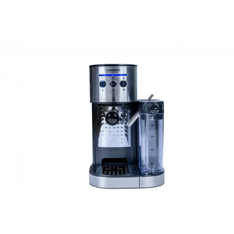 TORNADO TCM-14125 | compacte koffiemachine, compatibel met filterdrager & ESE-pads