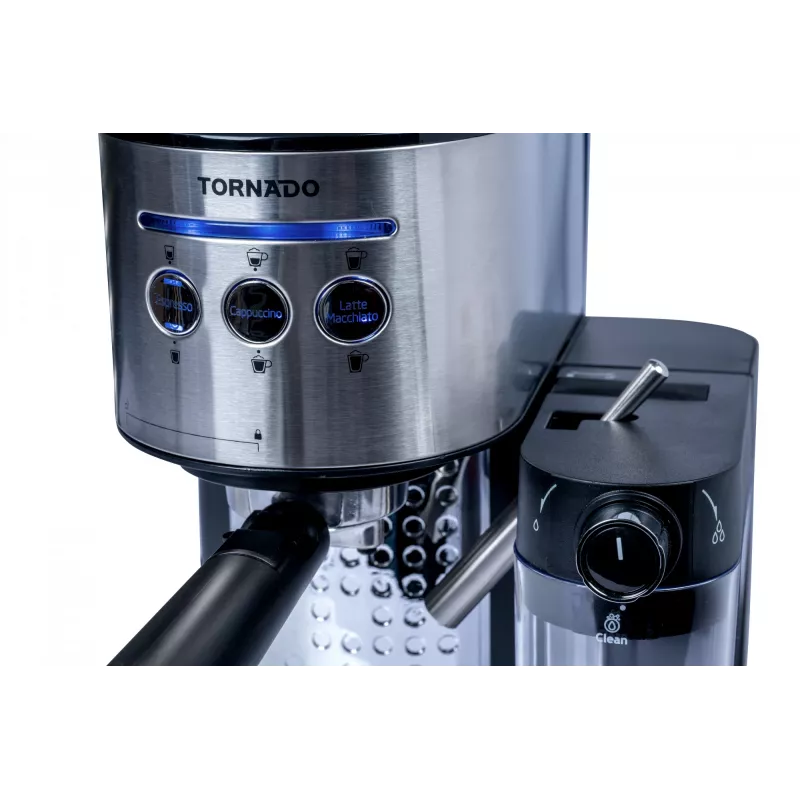 TORNADO TCM-14125 | compacte koffiemachine, compatibel met filterdrager & ESE-pads