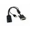 Vertiv Avocent MPUIQ-VMCDV KVM-interfaceadapter DVI, USB 2.0 zwart