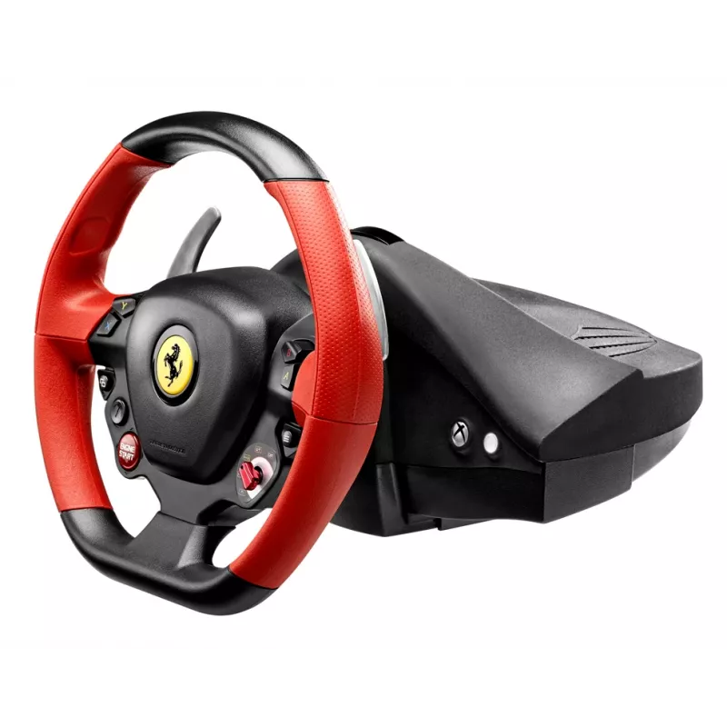 Thrustmaster Ferrari 458 Spider zwart, rood USB stuur + pedalen Xbox One