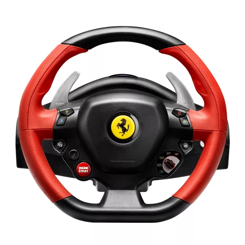 Thrustmaster Ferrari 458 Spider zwart, rood USB stuur + pedalen Xbox One
