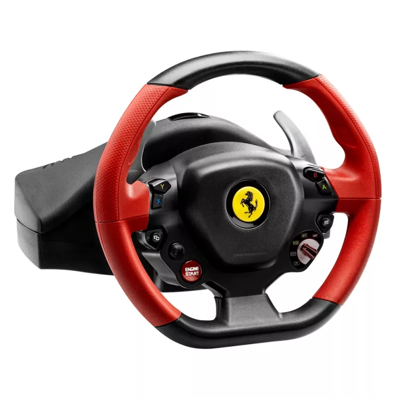 Thrustmaster Ferrari 458 Spider zwart, rood USB stuur + pedalen Xbox One
