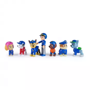 PAW Patrol Search & Rescue teampack met 7 verzamelfiguren, inclusief Ryder & 6 puppy's, speelgoed voor jongens & meisjes vanaf 3 jaar