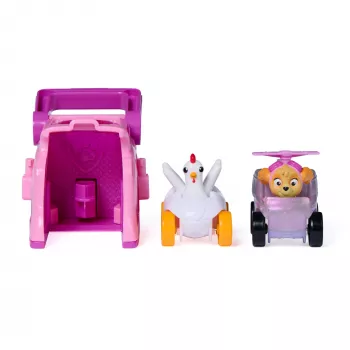 PAW Patrol Skye Pup Squad lanceerders met Chickaletta-voertuig 2-pack, speelgoed voor jongens en meisjes vanaf 3 jaar