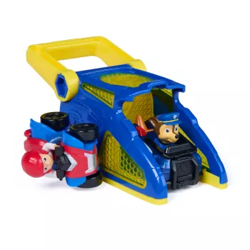 PAW Patrol Chase Pup Squad lanceerders met Ryder-voertuig 2-pack, kinderspeelgoed voor jongens en meisjes vanaf 3 jaar