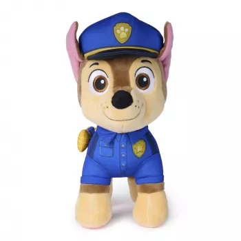 PAW Patrol: Search and Rescue Chase, pluche met zaklampaccessoire, kleuterspeelgoed, kinderspeelgoed voor jongens & meisjes, vanaf 3 jaar, 25,4 cm