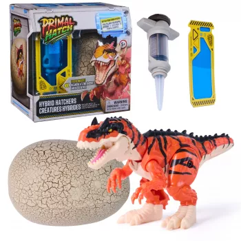 Primal Hatch Hybrid Hatchers speelgoed-dinosaurus & ei, mysterieuze mini-dino-creatuur, kinderspeelgoed voor jongens & meisjes vanaf 5 jaar, uitvoeringen kunnen variëren