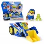 PAW Patrol: Search & Rescue, Rubble Rescue bulldozer voertuig met 2 figuren, politieauto-speelgoed met terugtrekactie, kinderspeelgoed voor jongens & meisjes vanaf 3 jaar