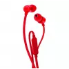 JBL T110 headset bedraad in-ear gesprekken/muziek rood