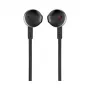 JBL Tune 205 zwart, bedraad, 20 - 20000 Hz, gesprekken/muziek, 14,3 g, headset, zwart