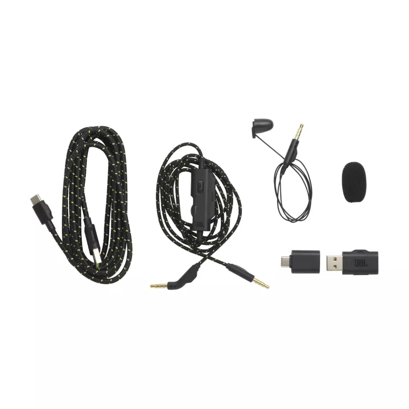 JBL Quantum 910X headset bedraad & draadloos hoofdband gaming USB Type-C Bluetooth zwart, groen