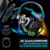 JBL Quantum 400 ZWART, bedraad, gaming, 20 - 20000 Hz, 248 g, koptelefoon, zwart