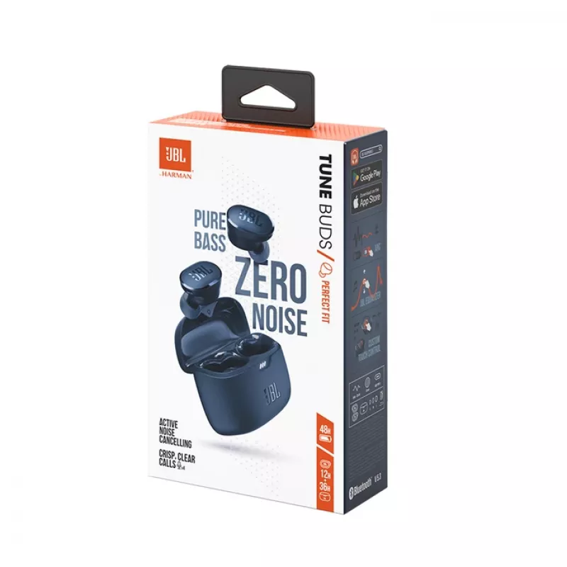 JBL Tune Buds headset True Wireless Stereo (TWS) in-ear bellen/muziek Bluetooth blauw