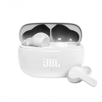 JBL Wave 200 TWS WIT, draadloos, 20 - 20000 Hz, muziek, 48 g, headset, wit
