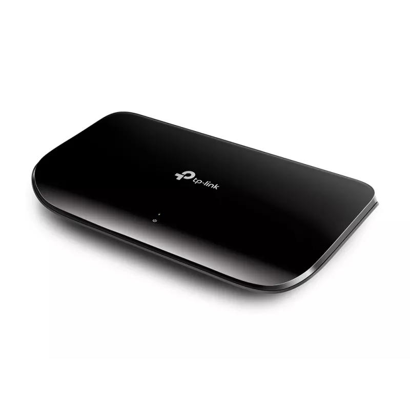 TP-Link 8-poorts Gigabit desktop netwerkswitch, unmanaged, Gigabit Ethernet (10/100/1000), wandmontage mogelijk