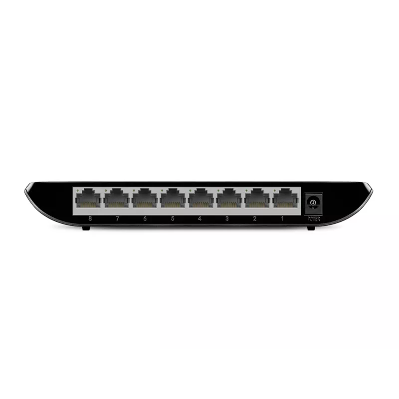 TP-Link 8-poorts Gigabit desktop netwerkswitch, unmanaged, Gigabit Ethernet (10/100/1000), wandmontage mogelijk