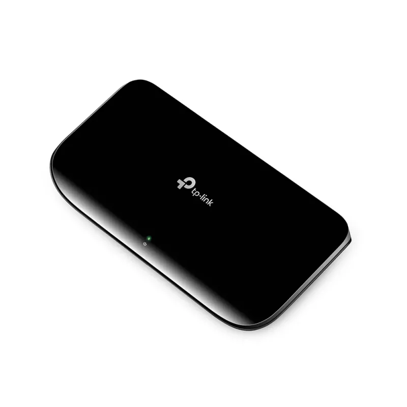 TP-Link 8-poorts Gigabit desktop netwerkswitch, unmanaged, Gigabit Ethernet (10/100/1000), wandmontage mogelijk