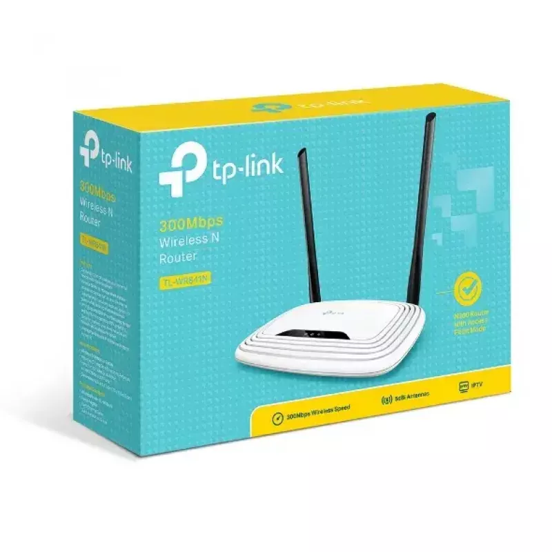 TP-Link TL-WR841N WLAN-router Fast Ethernet single-band (2,4 GHz) wit