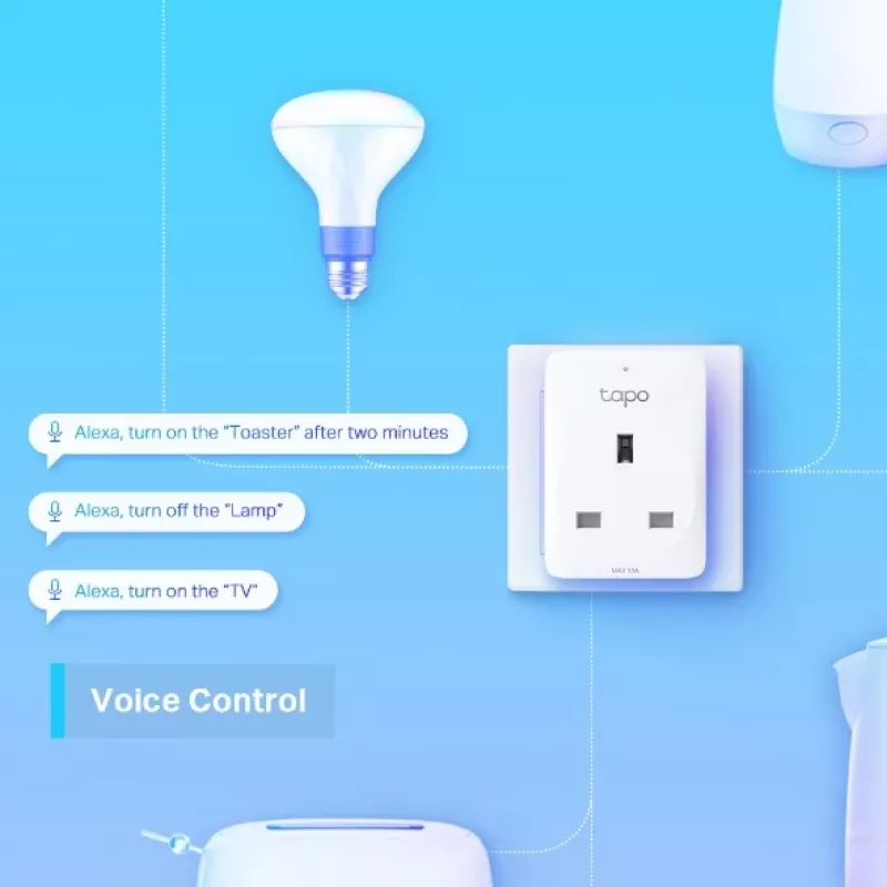 Smart Wi-Fi-stekker TP-Link Tapo Mini P100