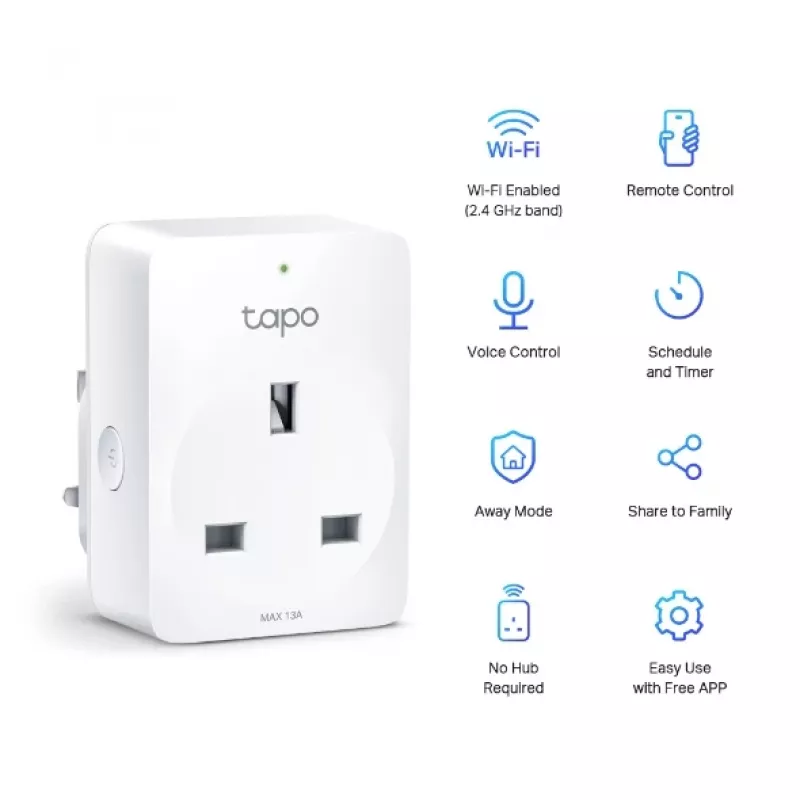 Smart Wi-Fi-stekker TP-Link Tapo Mini P100