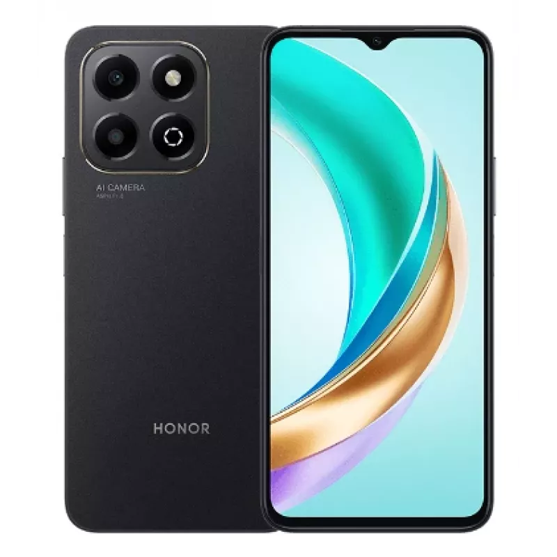 Honor X6b 16,7 cm (6,56 inch) dual-sim Android 14 4G USB Type-C 4 GB 128 GB 5200 mAh zwart