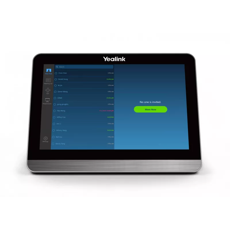 Yealink MCore + MTouch-II Intel® Core™ i5 8 GB 128 GB SSD Windows 10 IoT Enterprise mini-pc grijs