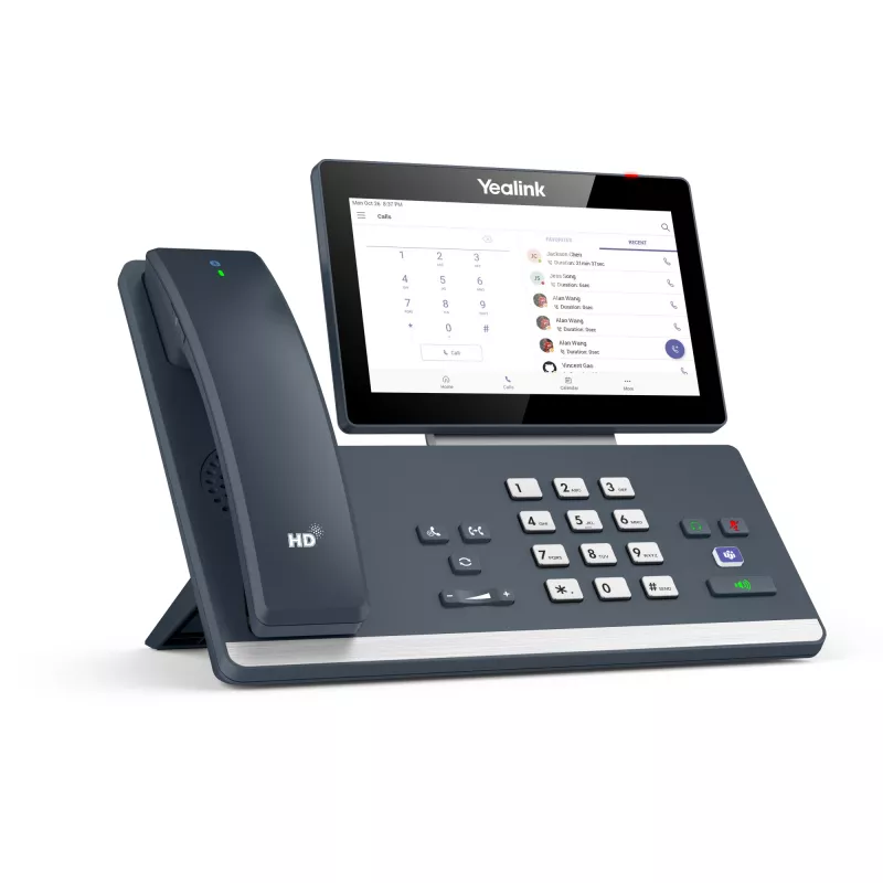 Yealink MP58-WH Microsoft Teams Edition, IP-telefoon, grijs, draadloze handset, bureau, Android, Microsoft Teams
