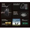 Ugreen HiTune Max5 headset bedraad & draadloos hoofdband gesprekken/muziek Bluetooth zwart