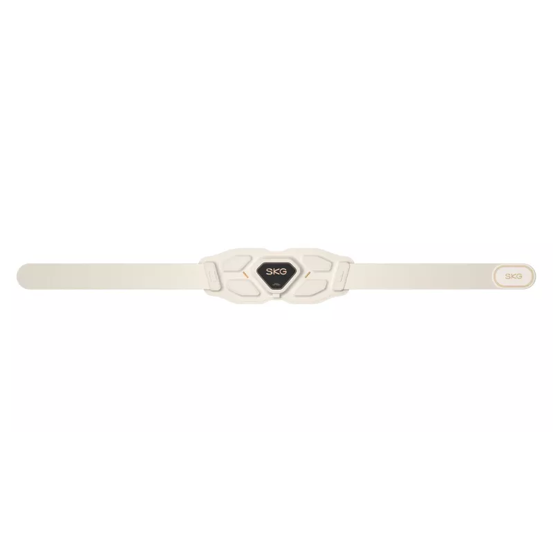 Taille-massageapparaat SKG W9-Pro — batterijgevoed 10 W, vibratie- en combinatiemassage, ingebouwde accu, wit