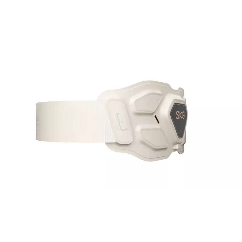 Taille-massageapparaat SKG W9-Pro — batterijgevoed 10 W, vibratie- en combinatiemassage, ingebouwde accu, wit