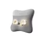SKG VS500 massagekussen – kneedmassage, batterijgevoed 10 W, ingebouwde accu, grijs