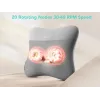 SKG VS500 massagekussen – kneedmassage, batterijgevoed 10 W, ingebouwde accu, grijs