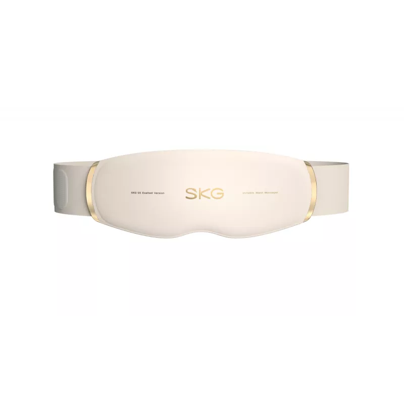 Taille-massageapparaat SKG GS500 — EMS en vibratie, ingebouwde accu, 10 W, wit