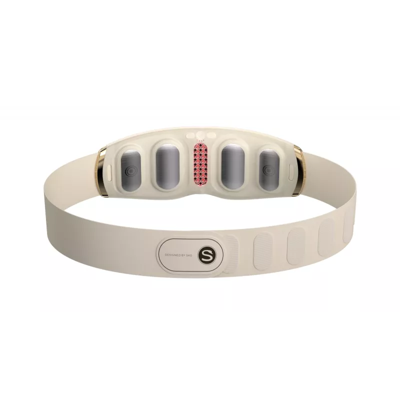 Taille-massageapparaat SKG GS500 — EMS en vibratie, ingebouwde accu, 10 W, wit