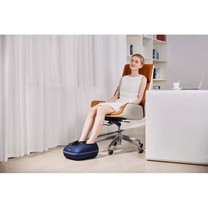 SKG YS100 – grijs, kneedmassage, voet, grijs, kunststof, knoppen, 12 koppen