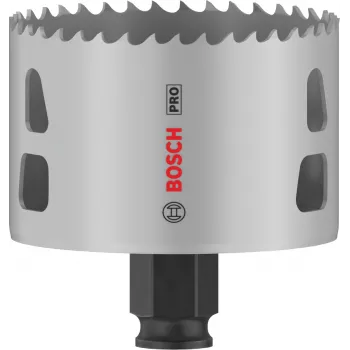 Bosch PRO Multi Material PC Plus, 44/73 mm, enkel, boren, droogbouw, metaal, non-ferrometaal, kunststof, zachthout, zwart, grijs, kobaltstaal, kobaltgelegeerd snelsnijstaal (HSS-Co)