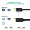Ugreen 10202 videokabel-adapter 2 m DisplayPort HDMI zwart
