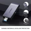 Kaartlezer UGREEN 50541 USB 3.2 Gen 1 (3.1 Gen 1) — CF, SD, MicroSD, Memory Stick, staal, 5000 Mbit/s
