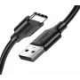 Ugreen 60116 USB-kabel USB 2.0 1 m USB-A USB-C zwart